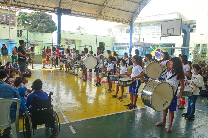 Banda na Escola - EMEFTI Isaura Marques da Silva