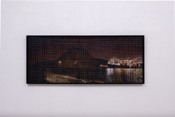Arte em exibição na exposição Ato Falho na Csa Porto