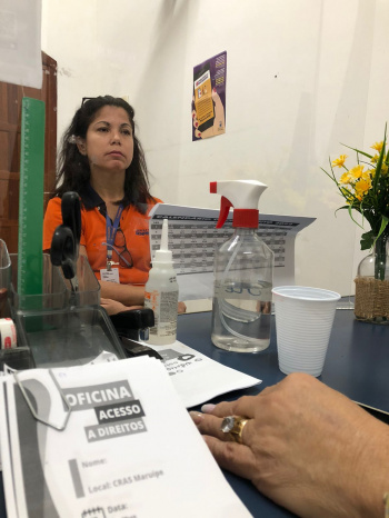 Estela Nunes atendida pela rede de acolhimento socioassistencial da capital