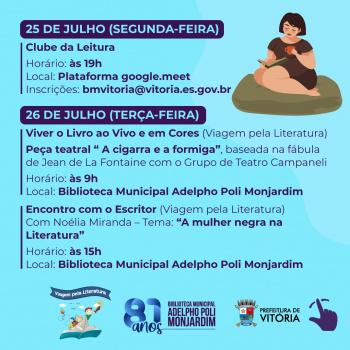 Aniversário da Biblioteca Adelpho Poli Monjardim