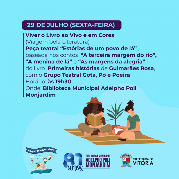 Aniversário da Biblioteca Adelpho Poli Monjardim