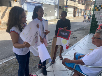 Projeto de preservação do manguezal na Emef Marechal Mascarenhas de Moraes