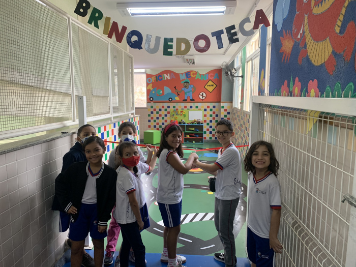 Inauguração da Brinquedoteca da Emef TI Professora Eunice Pereira Silveira