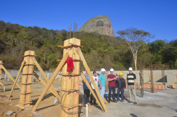 Prefeito visita obras da CMEI Jacy Alves Fraga
