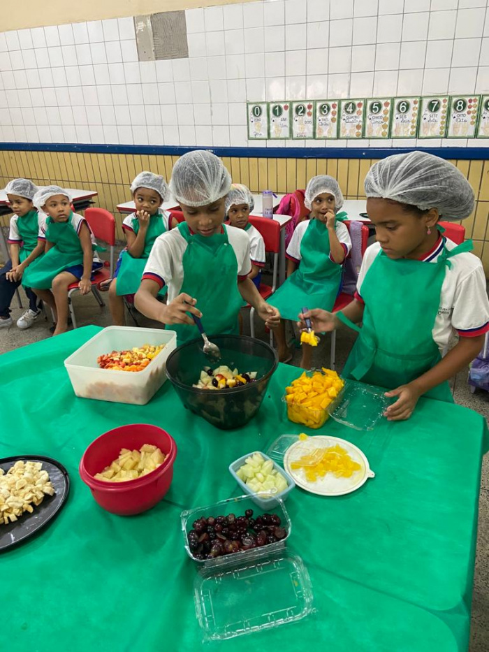 Sequência didática ensina estudantes sobre a importância da alimentação saudável
