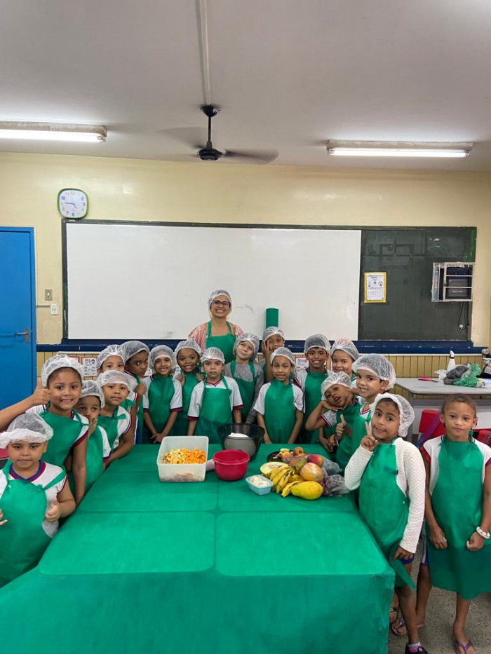 Sequência didática ensina estudantes sobre a importância da alimentação saudável