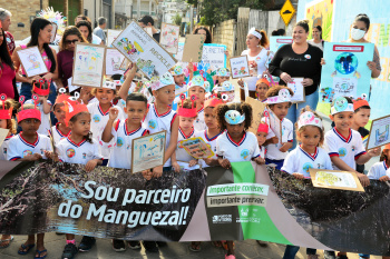 Ação,limpeza,CMEI,Yolanda,Lucas