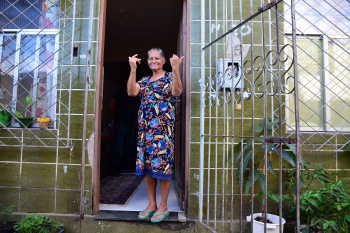 Entrega de Residência no Bairro Santa Clara