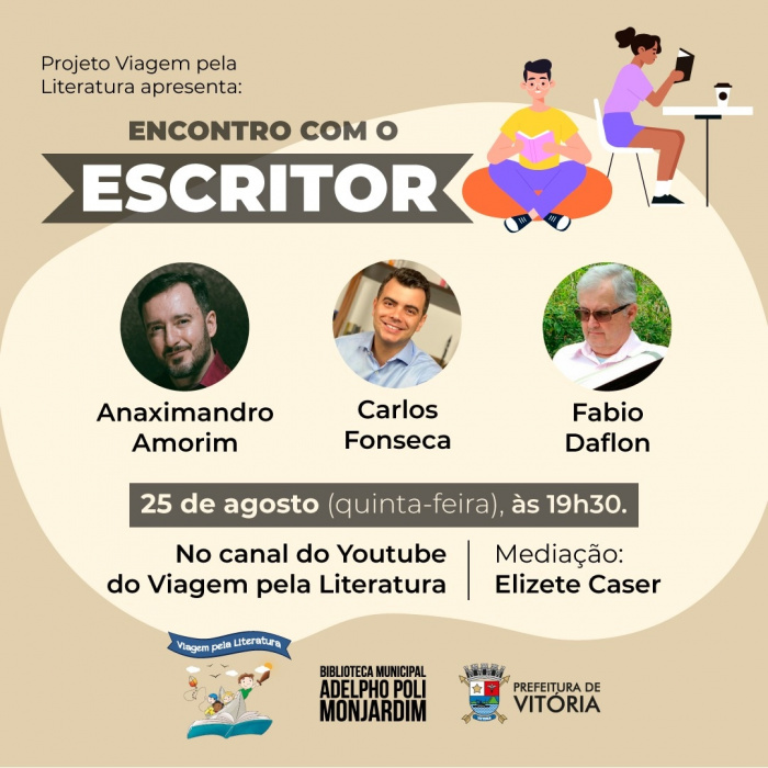Encontro acontece em formato virtual na próxima quinta-feira (25).
