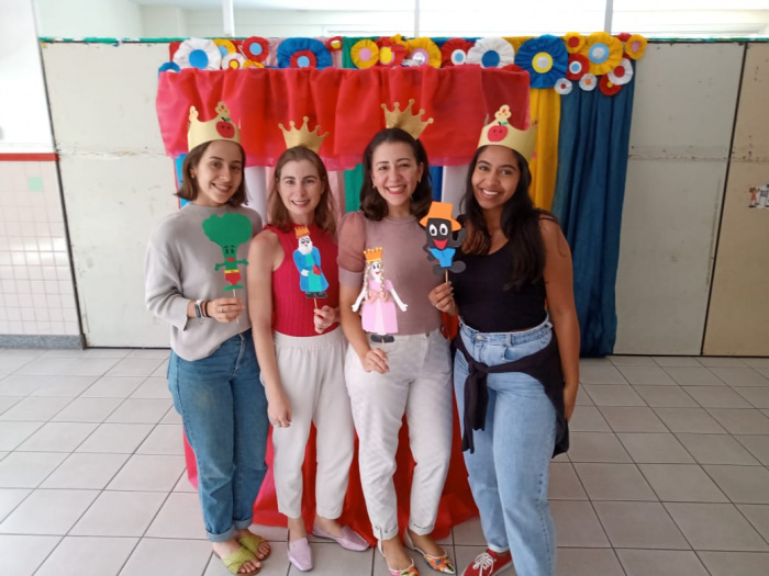Teatro lúdico incentiva crianças a consumir alimentação escolar