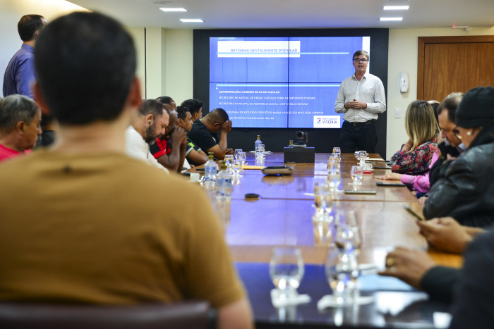 Lançamento do Projeto de Retomada do Restaurante Popular