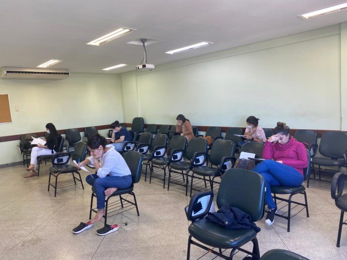 Residentes realizam prova de avaliação de desempenho