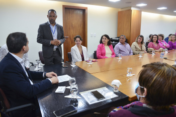 Lançamento do Edital para Contratação de Empresa para construção da Unidade de Saúde e CRAS de Grand