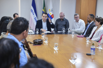 Lançamento do Edital para Contratação de Empresa para construção da Unidade de Saúde e CRAS de Grand