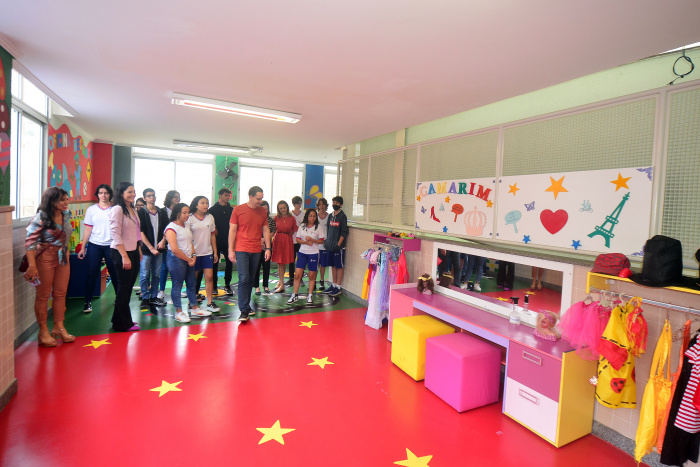 Inauguração do Espaço de Vivência da EMEFTI Eunice Pereira