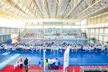 Cerimônia de Abertura do JEMVI - Jogos Estudantis Municipais, edição de número 50