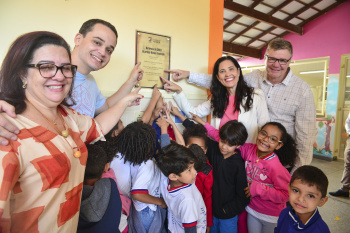 Inauguração da Reforma da CMEI Ocarlina Nunes Andrade