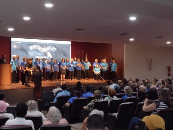 Encontro de Corais dos serviços de convivência da Semas