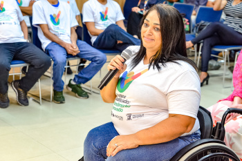 Formatura do curso de elétrica básica e informática básica do Projeto Trabalho Qualificado Atendimento Aprovado