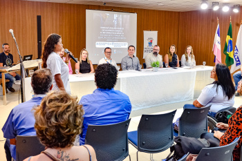Formatura do curso de elétrica básica e informática básica do Projeto Trabalho Qualificado Atendimento Aprovado