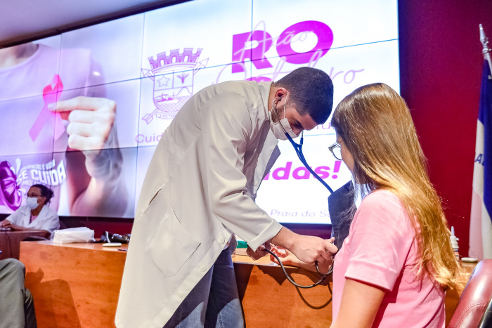 Outubro Rosa - Ações de Saúde para Servidoras da Prefeitura de Vitória