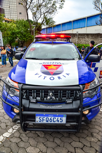 Cerimônia de Entrega de 04 Novas Viaturas para a Guarda Civil Municipal de Vitória