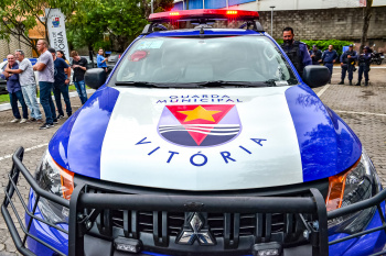 Cerimônia de Entrega de 04 Novas Viaturas para a Guarda Civil Municipal de Vitória