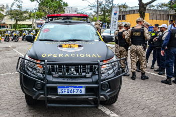 Cerimônia de Entrega de 04 Novas Viaturas para a Guarda Civil Municipal de Vitória