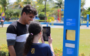 Realidade aumentada - Praça da Ciência