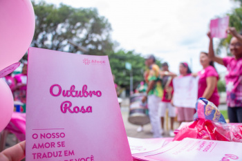 Outubro Rosa: território de Maruípe se une na prevenção ao câncer de mama