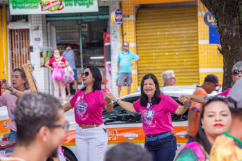Outubro Rosa: território de Maruípe se une na prevenção ao câncer de mama