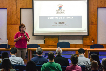 Sanção da lei que dispõe sobre a alteração do ISS e Retrofit na região do Centro de Vitória
