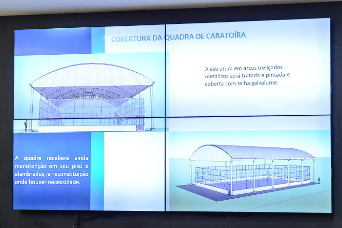 Lançamento do Edital da Cobertura da Quadra de Caratoíra