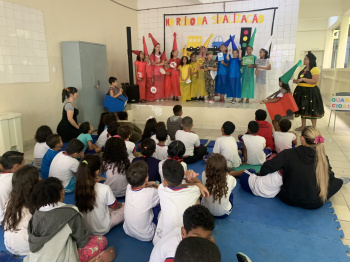 Educação no trânsito na Emef Octacilio Lomba