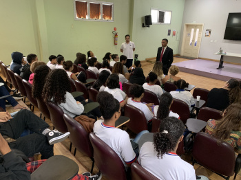 Projeto Histórias Possíveis recebe Promotor de Justiça do MPES