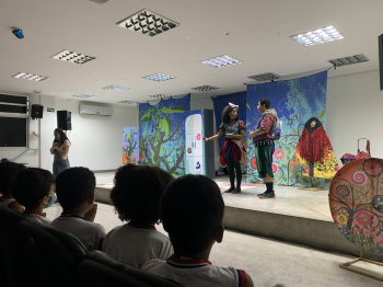 Peça teatral na Emef Ceciliano Abel de Almeida