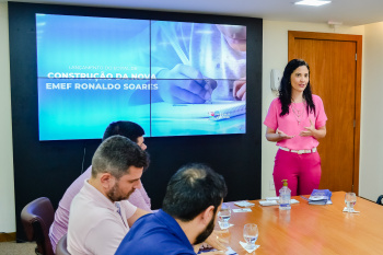 Lançamento do Edital da construção da EMEF Ronaldo Soares
