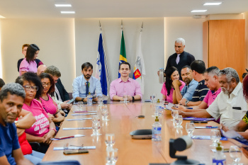 Lançamento do Edital da construção da EMEF Ronaldo Soares