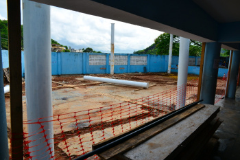 Visita Técnica à obras da cobertura da quadra da EMEF Áureo Monjardim