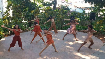 Apresentação da Companhia de Dança Anchor no Museu Solar Monjardim