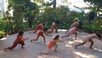 Apresentação da Companhia de Dança Anchor no Museu Solar Monjardim