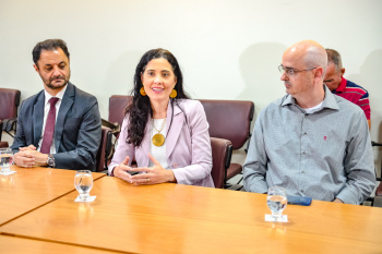 Coletiva de Imprensa para o anúncio de benefício social para crianças e adolescentes que ficaram órfãos em virtude de violência doméstica (feminicídio)