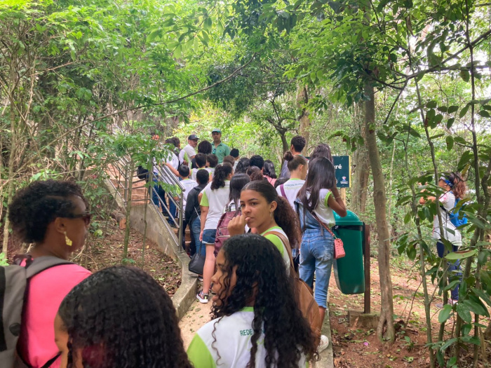 Aula no Parque da Fonte Grande