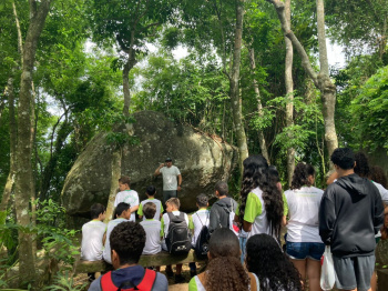 Aula no Parque da Fonte Grande