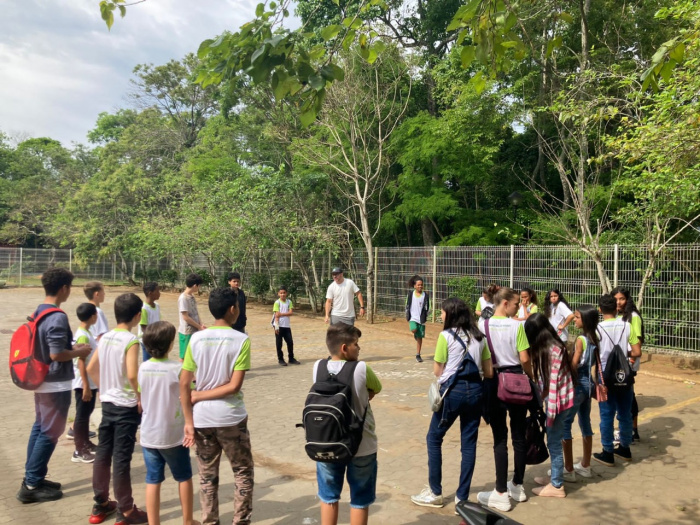 Aula no Parque da Fonte Grande