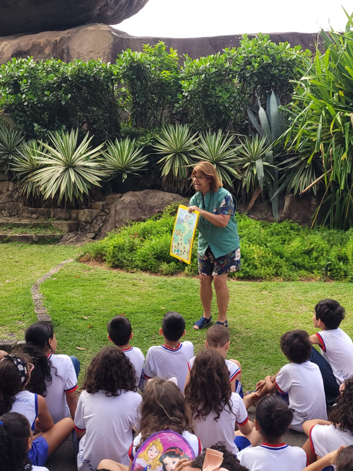 Parque Pedra da Cebola virou sala de aula para classes de educação ambiental