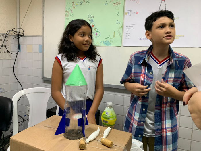 Feira de Ciências na Emef Álvaro de Castro Mattos