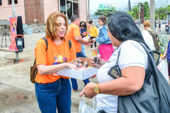 Campanha 16 Dias de Ativismo - Ação Meta a Colher