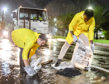 Central de Serviços - Ação Tapa Buracos nas Ruas de Vitória