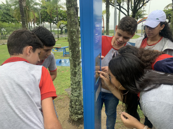 Estudantes de Minas Gerais visitam Vitória para conhecer a Praça da Ciência